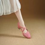 Exquisite Handcrafted Leather Women's Shoes - Elegant Luxury(Edsl3259)