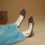 Luxurious Handmade Genuine Leather Women's Shoes: Exquisite Craftsmanship & Timeless Elegance(Edsl2923)