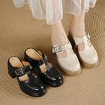 Elegant Handcrafted Leather Women's Shoes with Luxurious Quality and Craftsmanship(Edsl3265)