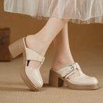 Elegant Handcrafted Leather Women's Shoes with Luxurious Quality and Craftsmanship(Edsl3265)