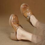 Exquisite Handcrafted Leather Women's Shoes: Luxury and Elegance(Edsl3270)