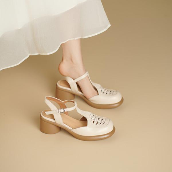 Exquisite Handmade Leather Women's Shoes: Luxurious Craftsmanship & Timeless Elegance(Edsl3272)