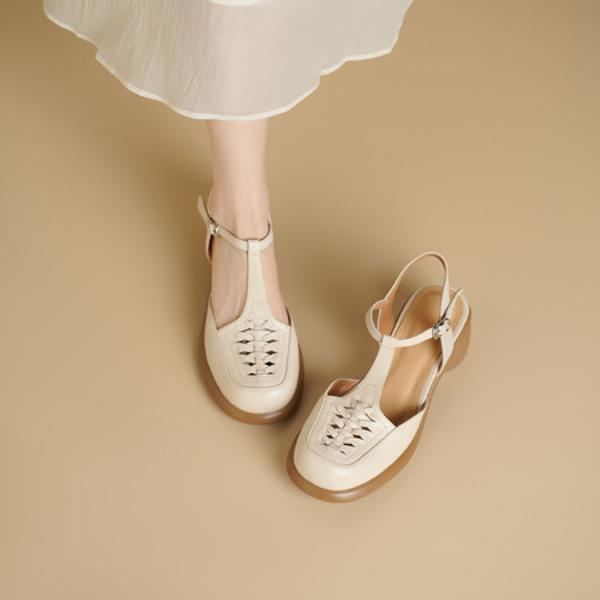 Exquisite Handmade Leather Women's Shoes: Luxurious Craftsmanship & Timeless Elegance(Edsl3272)