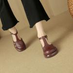 Handcrafted Genuine Leather Women's Shoes: Luxury and Elegance(Edsl1月-98)