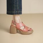 Exquisite Handmade Leather Women's Shoes: Luxury Craftsmanship(Edsl3281)