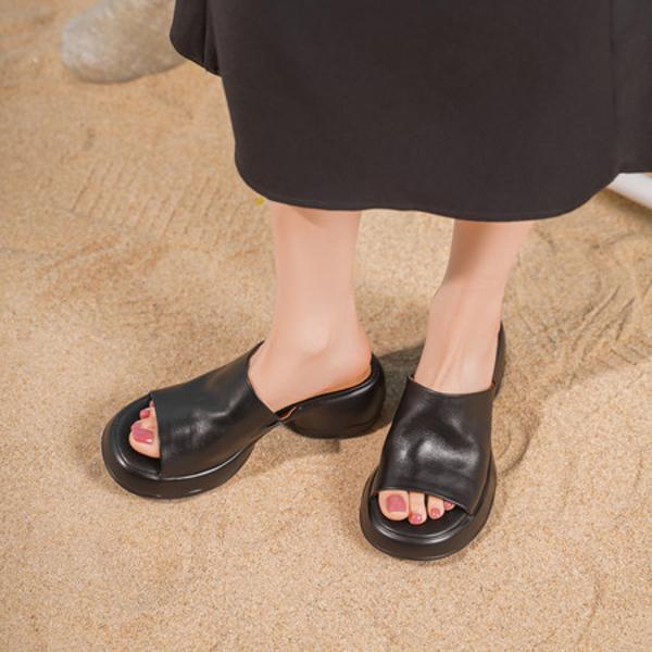 Luxury Handmade Leather Women's Shoes: Exquisite Craftsmanship(Edsl3287)