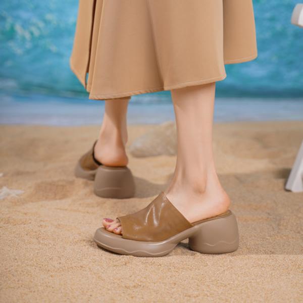 Luxury Handmade Leather Women's Shoes: Exquisite Craftsmanship(Edsl3287)