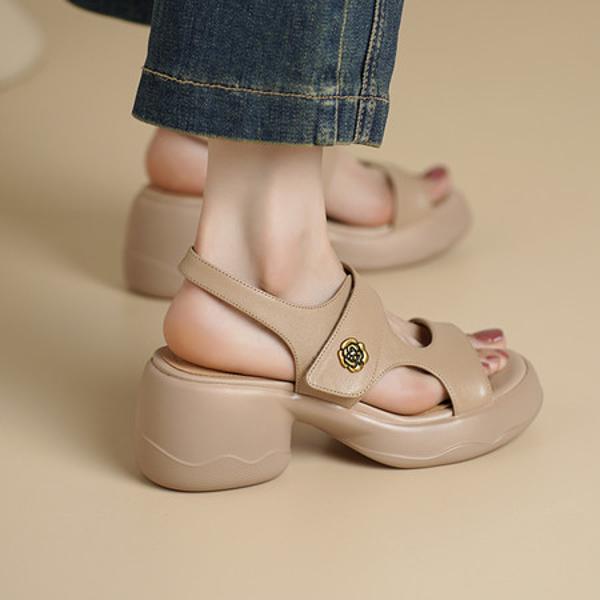 Handcrafted Genuine Leather Women's Shoes - Elegance Redefined(Edsl3278)