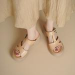 Elegant Handmade Leather Women's Shoes, Luxe Craftsmanship(Edsl3289)