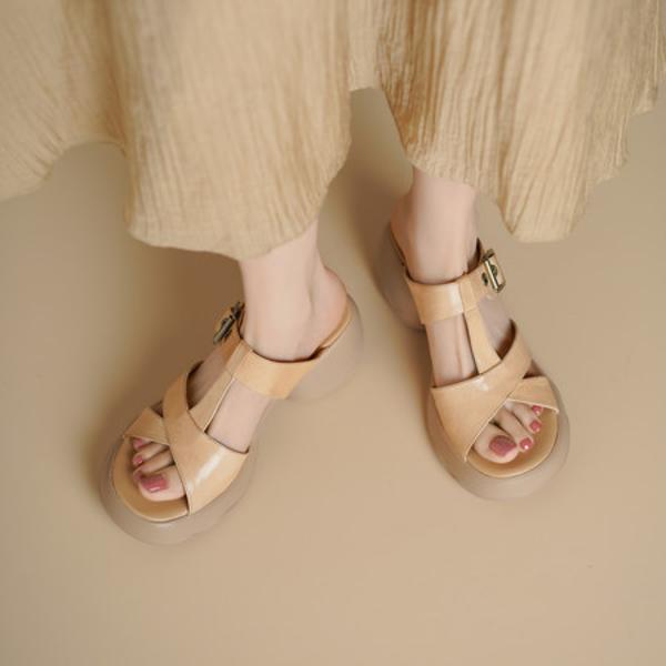 Elegant Handmade Leather Women's Shoes, Luxe Craftsmanship(Edsl3289)