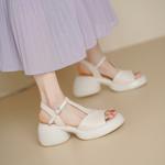 Elegant Handmade Leather Women's Shoes of Luxurious Quality(Edsl3288)