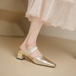 Handcrafted Luxury Leather Women's Shoes with Exquisite Quality(Edsl3296)