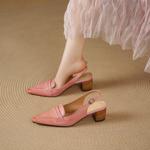 Luxury Handcrafted Leather Women's Shoes - Elegance Redefined(Edsl249-8)