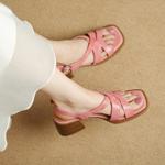 Handcrafted Luxury Leather Women's Shoes: Exquisite Craftsmanship & Timeless Elegance(Edsl3302)