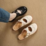 Elegant Handmade Leather Women's Shoes of Luxury Craftsmanship(Edsl3307)