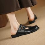 Exquisite Handmade Leather Women's Shoes: Luxury and Elegance(Edsl3308)