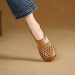 Handcrafted Genuine Leather Women's Shoes - Luxury Elegance(Edsl3306)