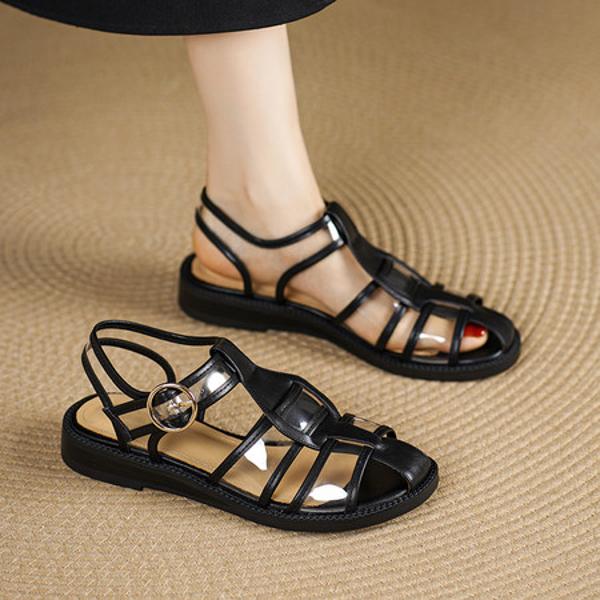 Elegant Handmade Leather Women's Shoes: Luxury Craftsmanship(Edsl3313)