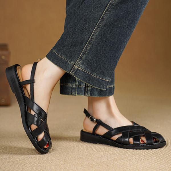 Exquisite Handmade Leather Heels: Luxury & Elegance(Edsl3316)