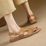 Exquisite Handcrafted Leather Women’s Shoes for Elegant Sophistication(Edsl3315)