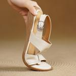 Exquisite Handcrafted Leather Women’s Shoes for Elegant Sophistication(Edsl3315)