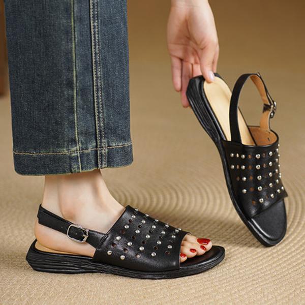 Elegant Handcrafted Genuine Leather Women’s Shoes, Luxurious Quality(Edsl3312)