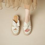 Elegant Handcrafted Leather Women's Shoes: Luxury Craftsmanship(Edsl3329)