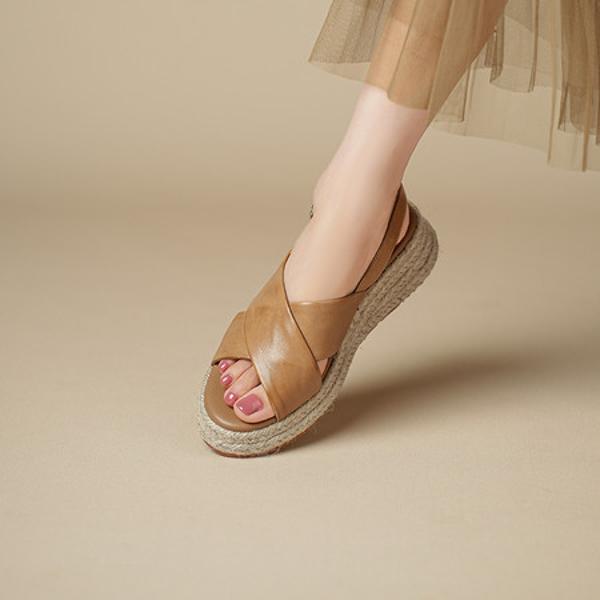 Handcrafted Luxury Leather Women's Shoes - Elegance Redefined(Edsl3331)