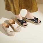 Crafted Luxury: Handcrafted Genuine Leather Women's Shoes for Elegance(Edsl3332)