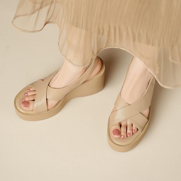 Elegant Handcrafted Genuine Leather Women's Shoes - Luxury Craftsmanship(EdslA03)