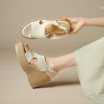 Handcrafted Genuine Leather Women's Shoes: High-End Elegance and Quality Couture(EdslA06)