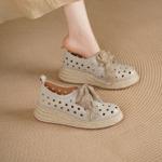 Exquisite Handcrafted Leather Shoes for Elegant Women(Edsl3336)