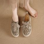 Exquisite Handcrafted Leather Shoes for Elegant Women(Edsl3336)