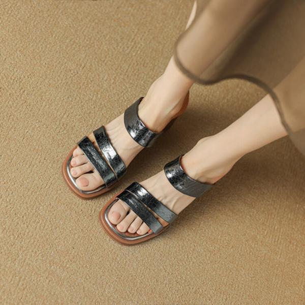 Exquisite Handmade Leather Women’s Shoes for Elegance(Edsl1月-77)