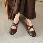 Luxury Handcrafted Genuine Leather Women's Shoes - Elegance Redefined(Edsl3363)