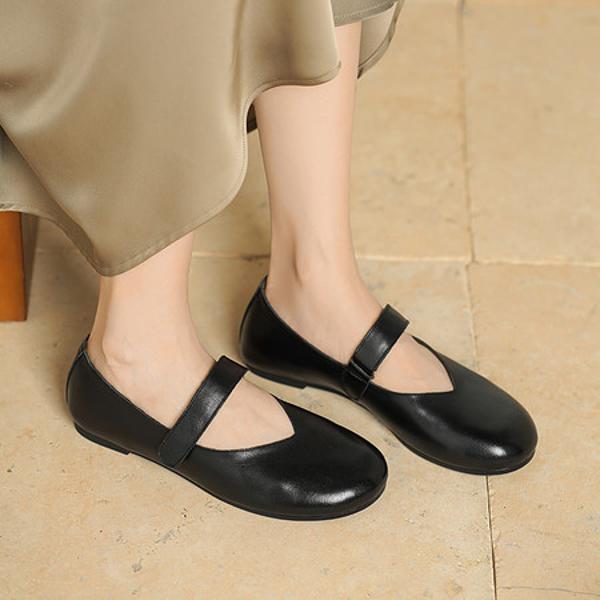 Exquisite Handcrafted Leather Women’s Shoes: Elegant Luxury Redefined(Edsl3365)