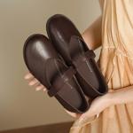 Exquisite Handcrafted Leather Women’s Shoes: Elegant Luxury Redefined(Edsl3365)