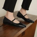 Luxurious Handmade Leather Women's Shoes: Crafted with Elegance(Edsl3372)