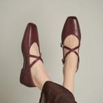 Exquisite Handcrafted Leather Women's Shoes - Luxurious Elegance and Quality(Edsl3371)