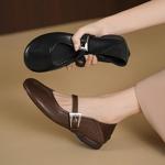 Exquisite Handcrafted Leather Women's Shoes: Luxury, Elegance, and Superior Craftsmanship(Edsl3383)