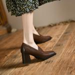 Handcrafted Genuine Leather Women's Shoes: Luxury, Elegance & Craftsmanship(Egupai88862)