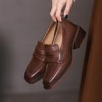 Elegant Handmade Leather Shoes: Luxury Craftsmanship(Egupai88828)