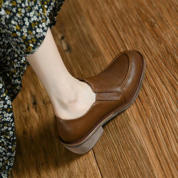 Exquisite Handcrafted Leather Women's Shoes: Luxury Meets Elegance(Egupai88877)