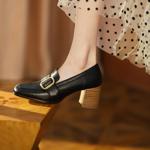 Luxurious Handcrafted Leather Women's Shoes: Exquisite Craftsmanship & Elegance(Egupai888902)