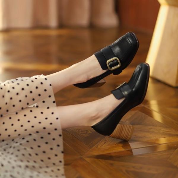 Luxurious Handcrafted Leather Women's Shoes: Exquisite Craftsmanship & Elegance(Egupai888902)