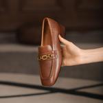 Handcrafted Genuine Leather Women's Shoes - Luxurious Elegance Redefined(Egupai8888)