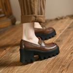 Handcrafted Luxury Leather Women's Shoes - Timeless Elegance & Quality(Egupai88842)