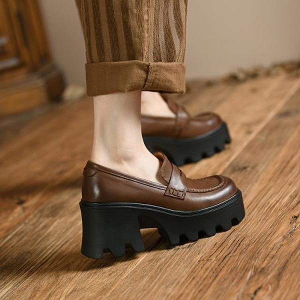 Handcrafted Luxury Leather Women's Shoes - Timeless Elegance & Quality(Egupai88842)