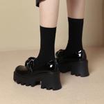 Handcrafted Genuine Leather Women's Shoes: Elegant Luxury with Artisan Quality(Egupai88837)