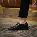 Elegant Handcrafted Genuine Leather Women's Shoes with Luxurious Craftsmanship(Egupai888145)